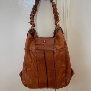CHLOE Lambskin Heloise Hobo in Camel